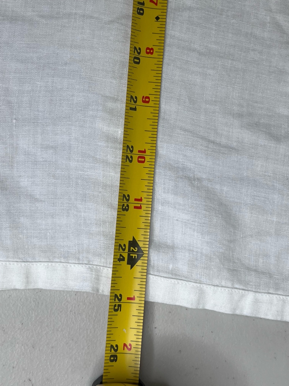 Eileen Fisher Sz M 100% Linen Lightweight Breathable Minimalist Short-Sleeve Top - Picture 10 of 10